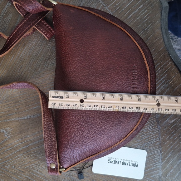 Portland Leather Small Koala Sling Bag in Nutmeg - Picture 8 of 8